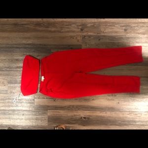 Revolve Red “By The Way” 2 piece Set